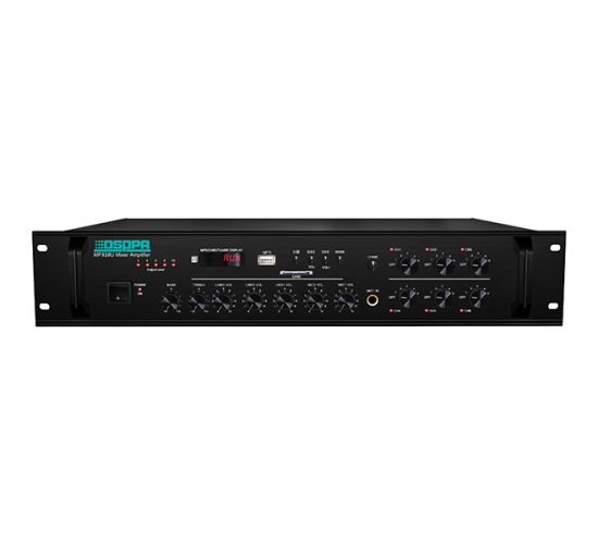 DSPPA MP 310U 6 Zones Paging and Music Mixer Amplifier with USB and Tuner